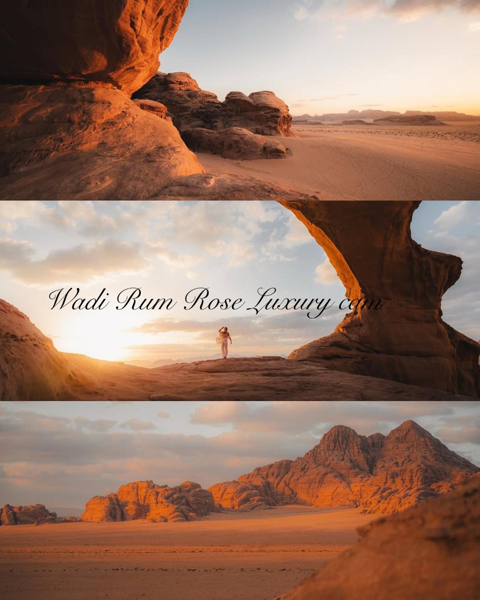 Wadi Rum Rose Luxury Camp Exterior photo