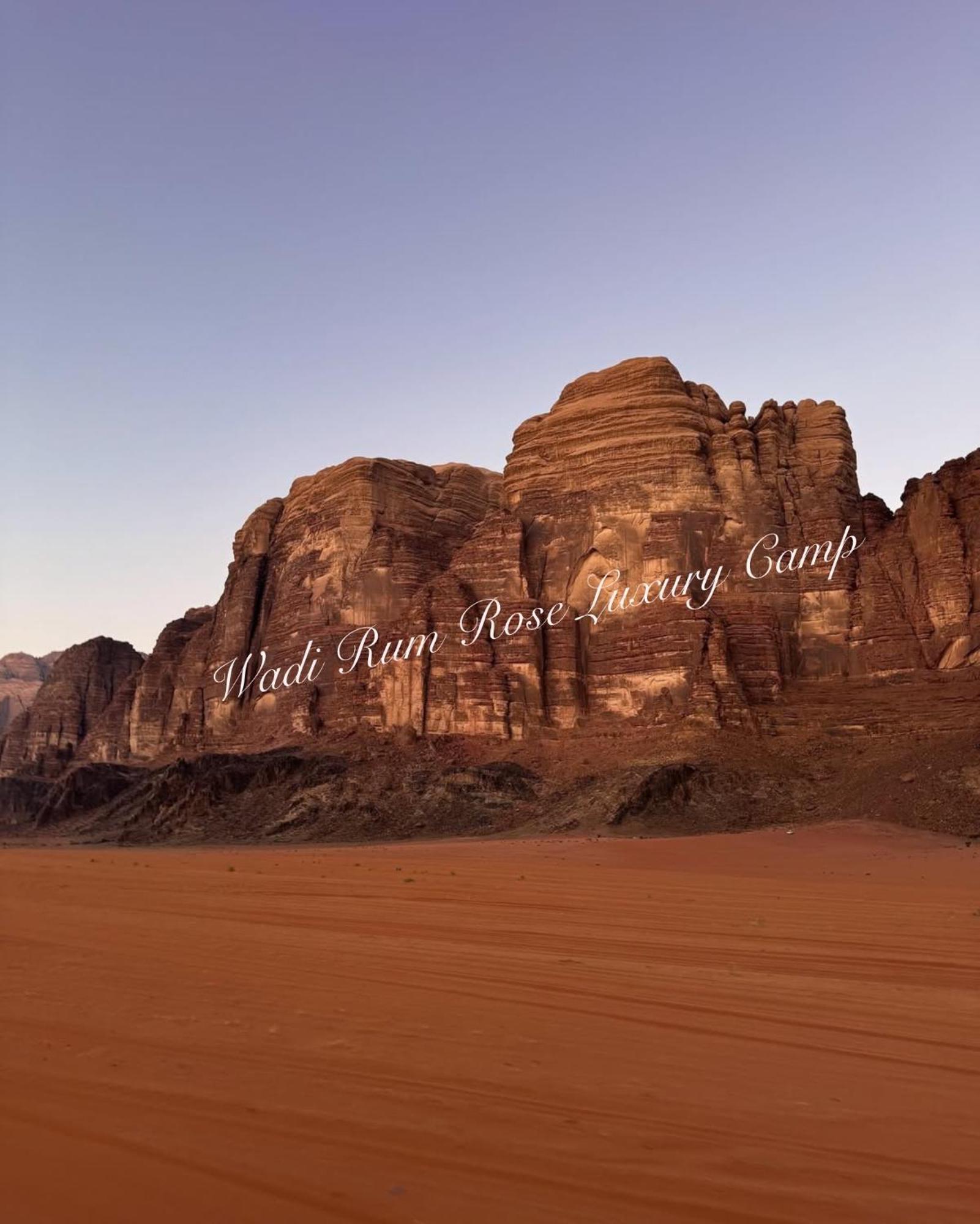 Wadi Rum Rose Luxury Camp Exterior photo